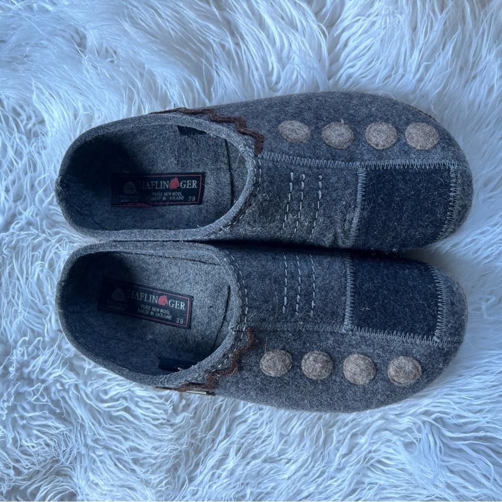 Wool clogs
